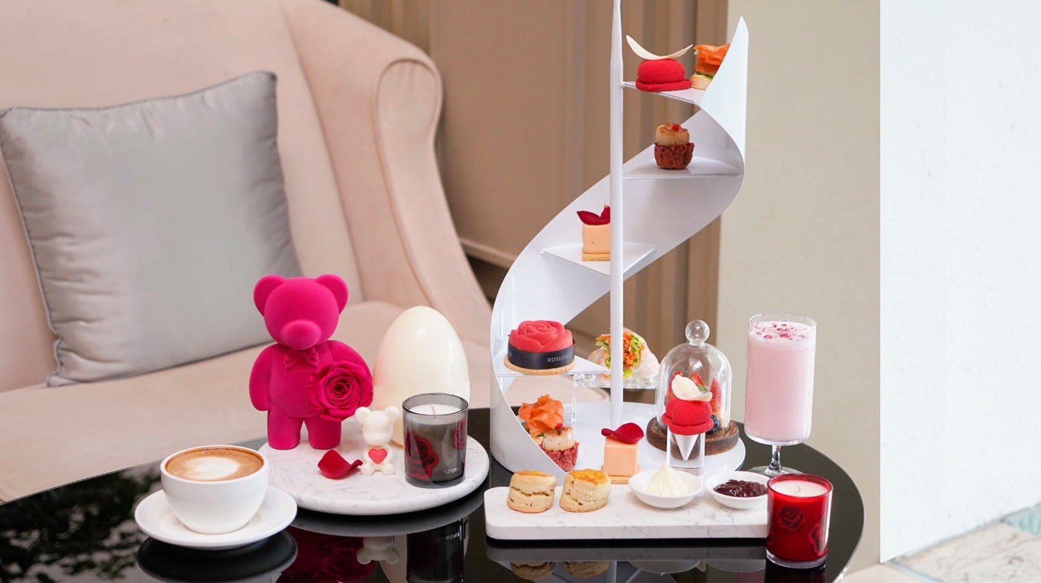 ROSEONLY Co-branding Themed Afternoon Tea Set