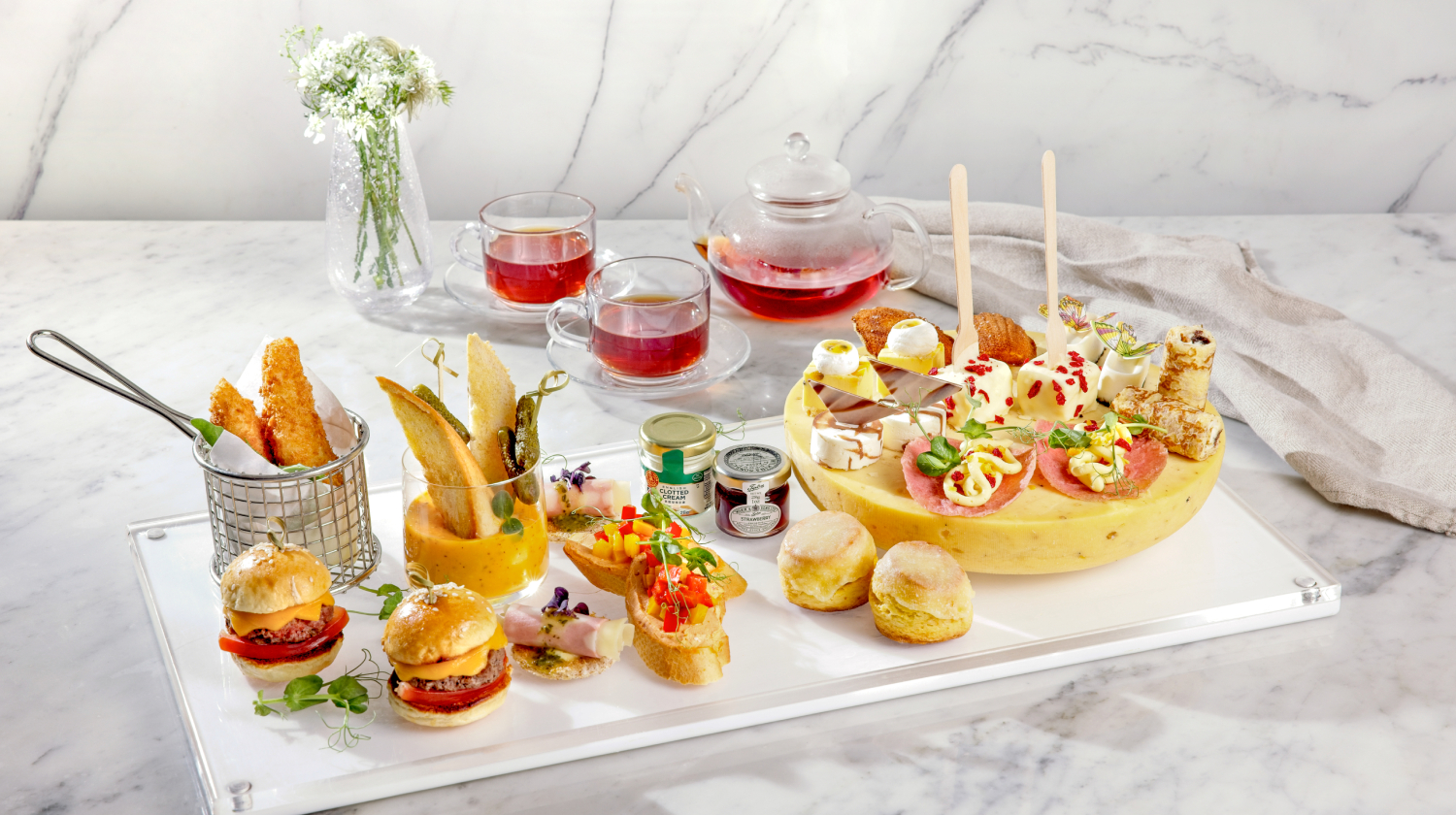 Cheese-licious Afternoon Tea Bliss