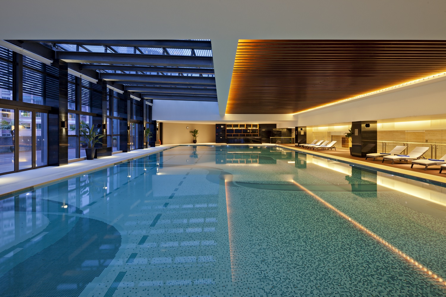 Complimentary indoor heated pool access