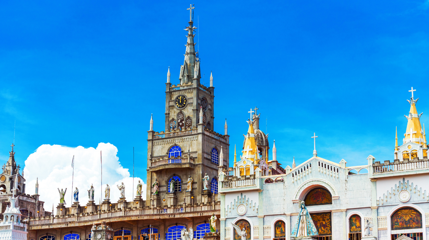 Located in Sibonga, the Simala Shrine is one of Cebu’s most visited pilgrimage sites. Built in castle-like architecture, the sanctuary is dedicated to the Blessed Virgin Mary and is known for stories of answered prayers. Pilgrims and travelers alike visit to admire its grand design and peaceful spiritual atmosphere.
