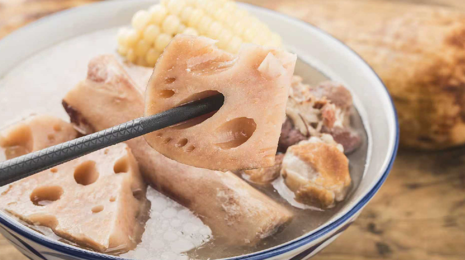 Clay Pot Lotus Root Soup